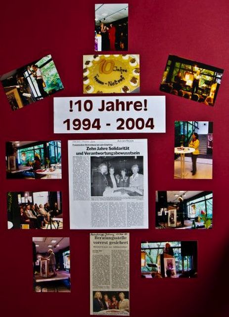 Plakat zum 10-jährigen Jubiläum